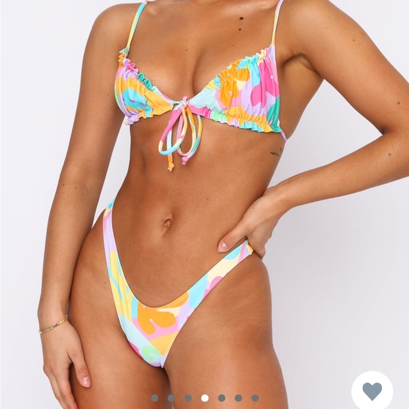 White fox bikini top - Picture 3 of 3